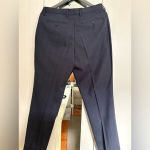 Banana Republic Navy Standard Fit Nano Stretch Pant